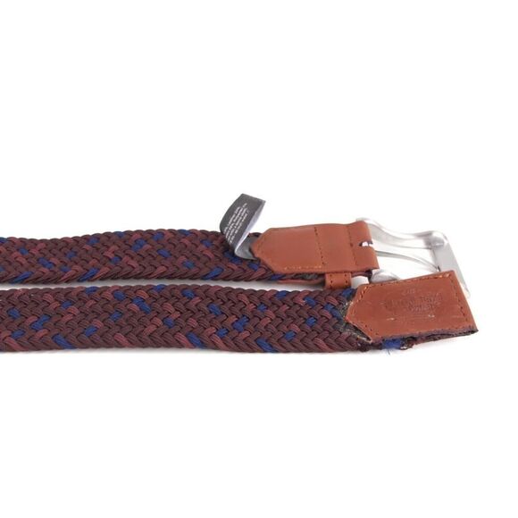 Gentlemen's Hardware BROWN LEATHER MULTICOLOR ELASTIC CORD MEN'S BELT 30-40 (B54 - Picture 14 of 14